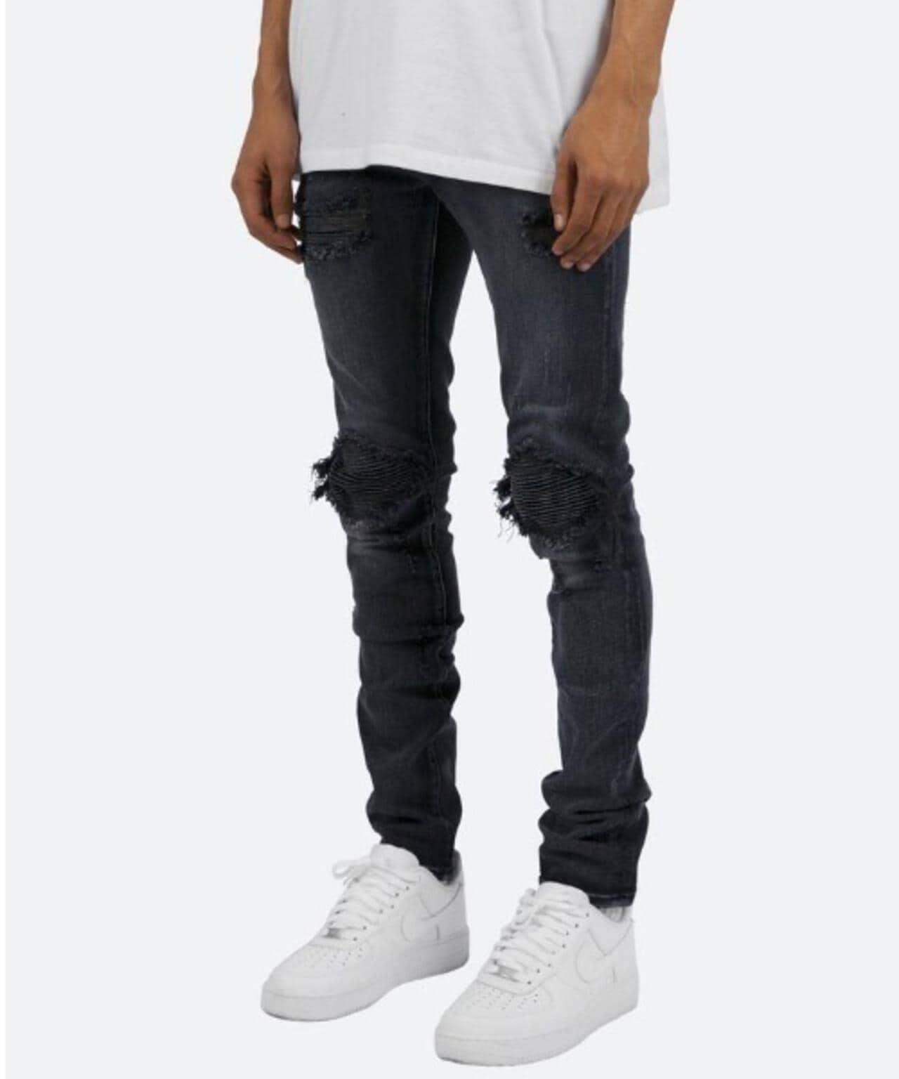 mnml/ミニマル/蛇腹パンツ/X162 STRETCH DENIM(20ML-SP661D)