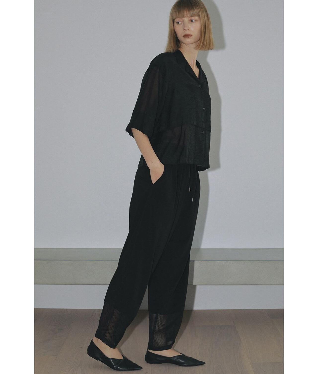 MANOF/マノフ/SHEER HEM PANTS