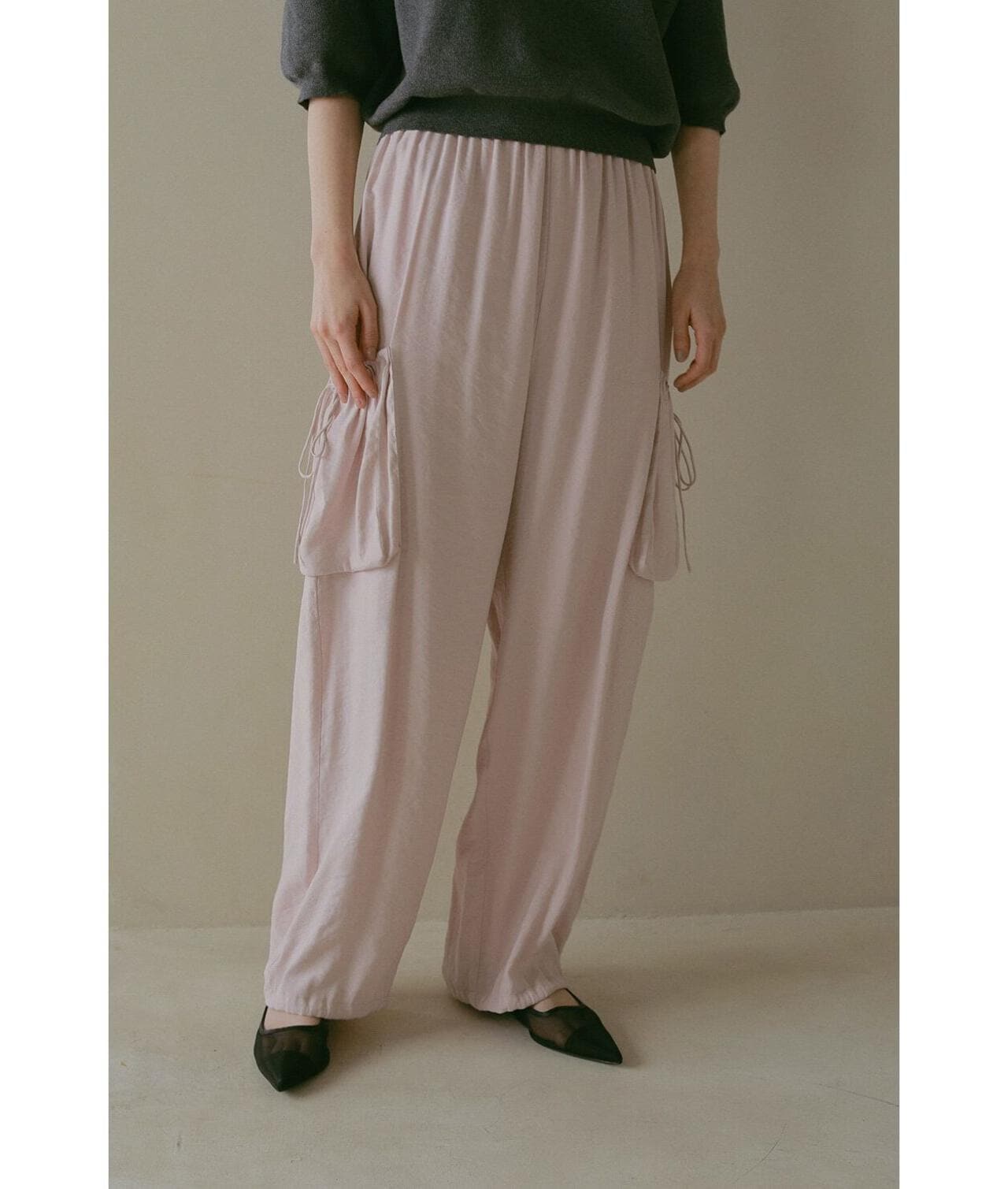 MANOF/マノフ/MILITARY SATIN PANTS