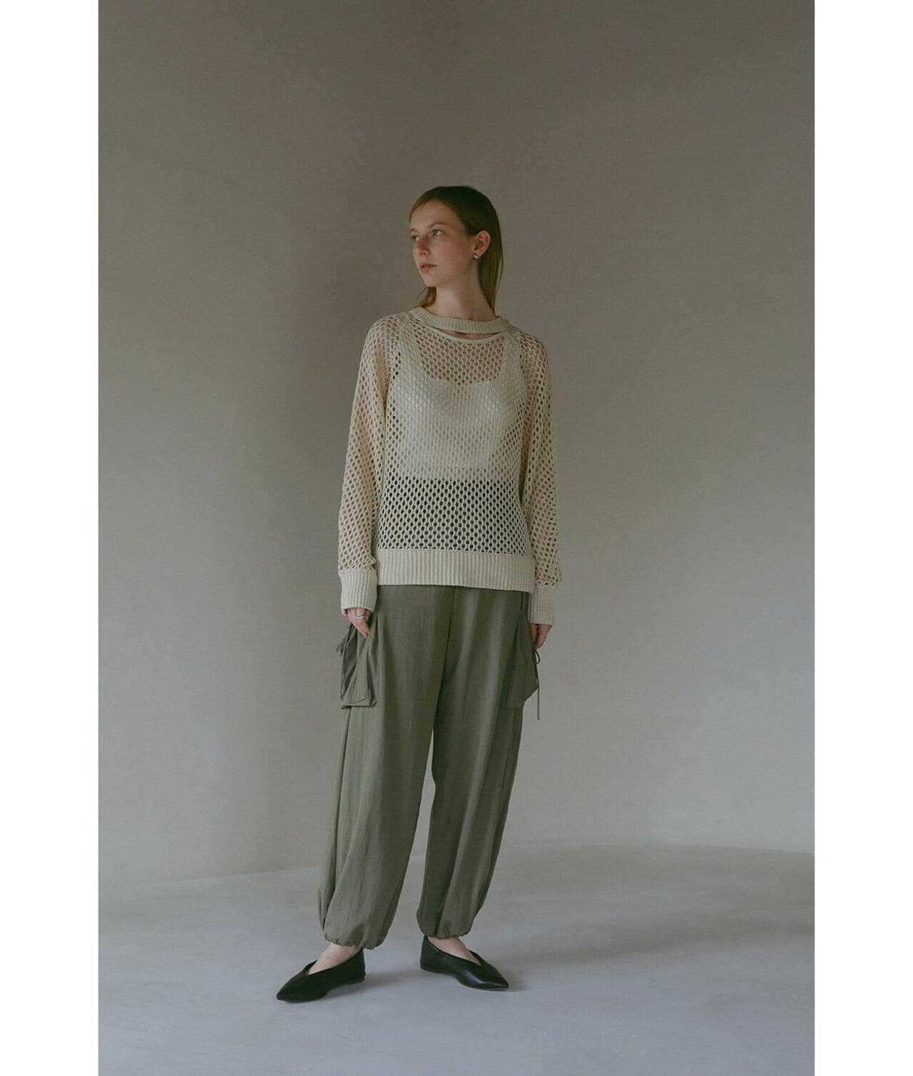 MANOF/マノフ/MILITARY SATIN PANTS
