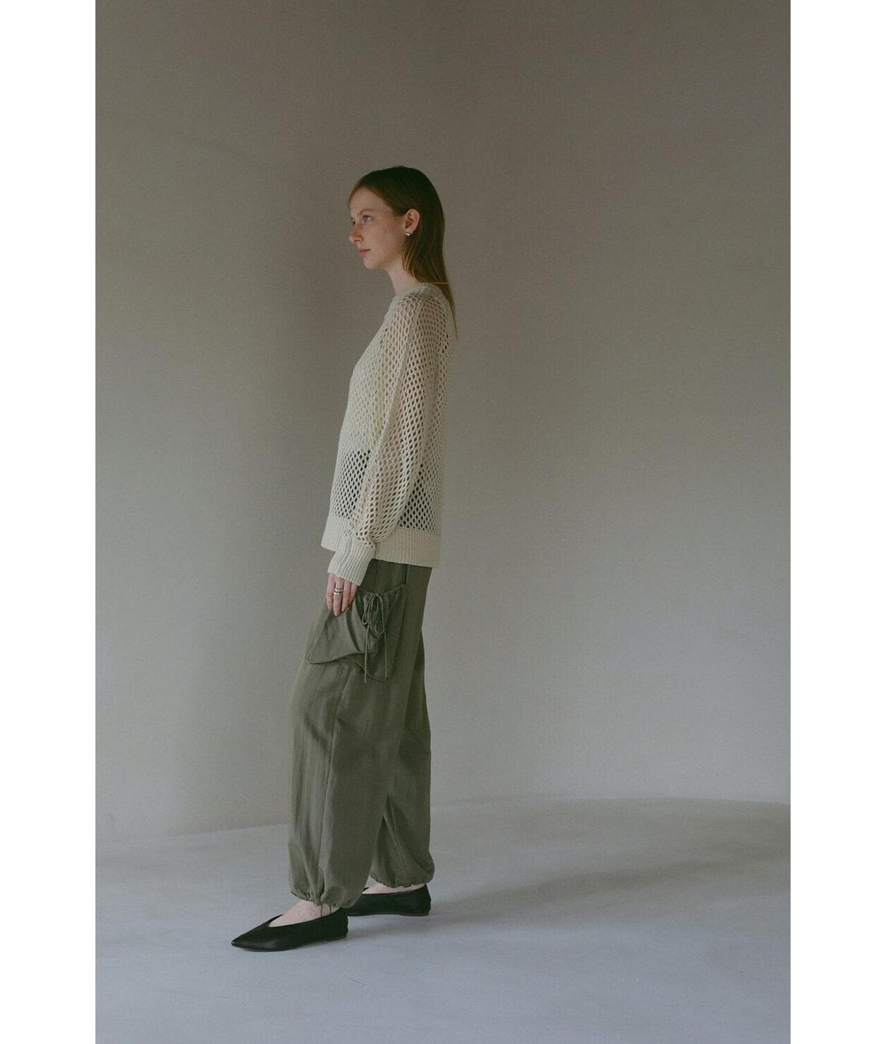 MANOF/マノフ/MILITARY SATIN PANTS