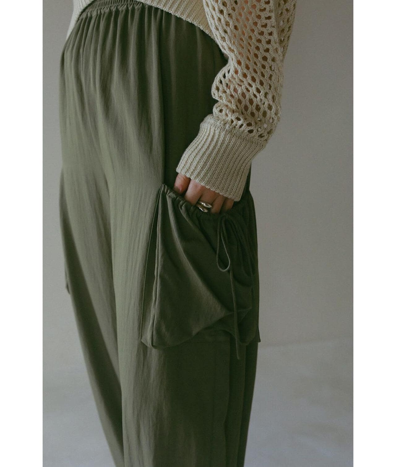 MANOF/マノフ/MILITARY SATIN PANTS