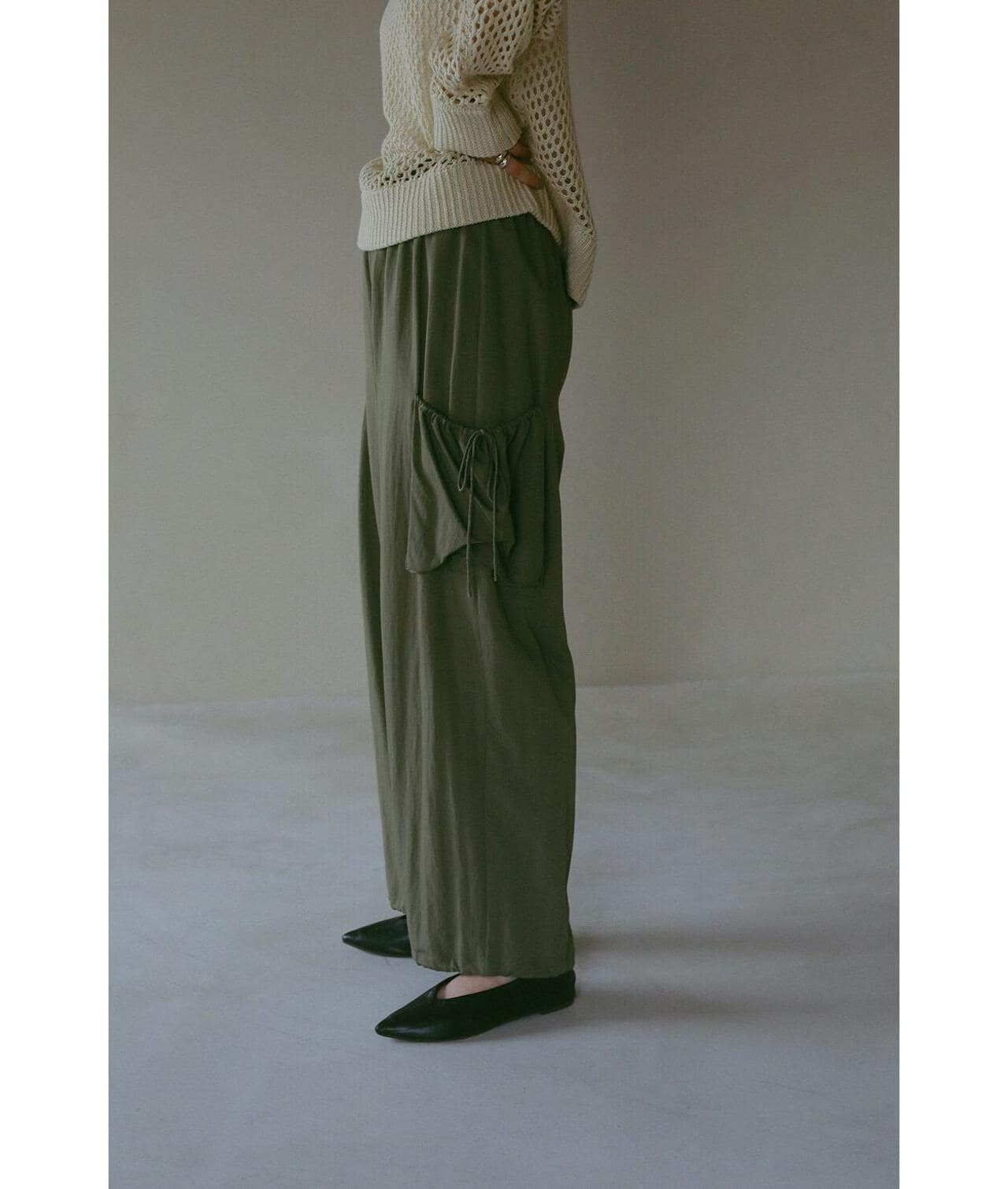 MANOF/マノフ/MILITARY SATIN PANTS