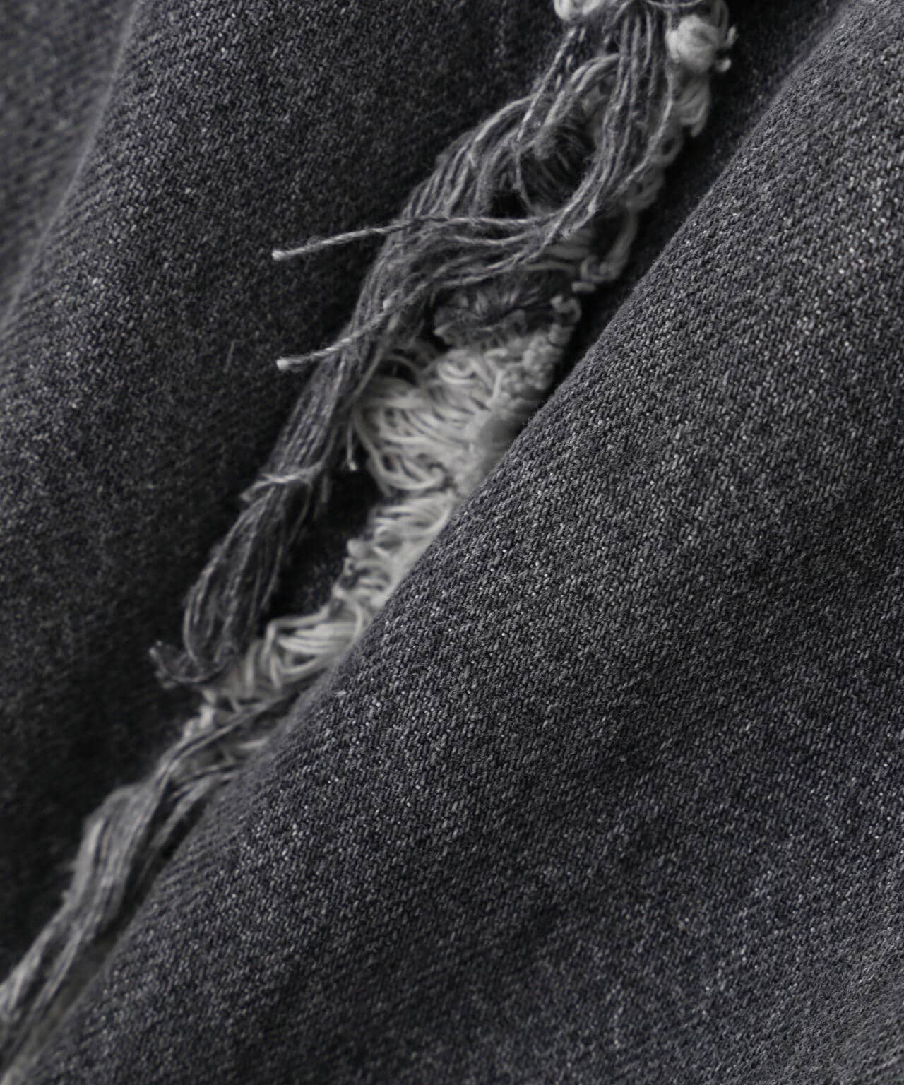 rurumu:/ルルムウ/【LHP Exclusive】drawstring "black" denim pants