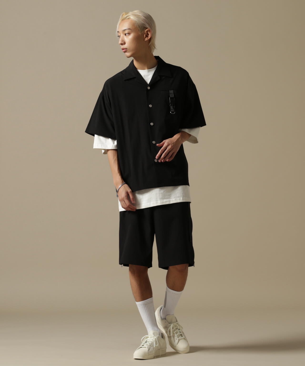 DankeSchon/ダンケシェーン/PREMIUM 撥水SN SIDE ZIP SHORTS