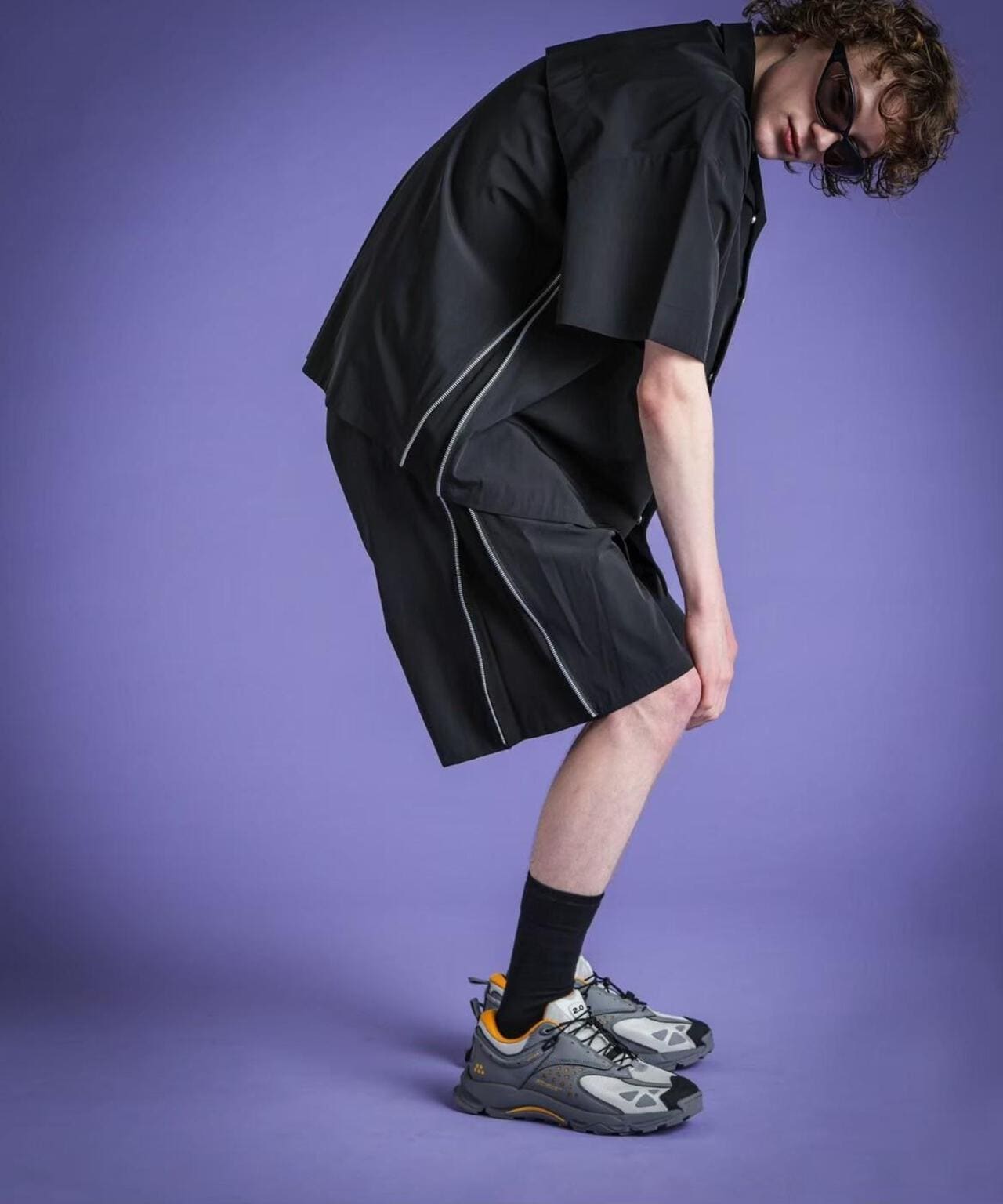DankeSchon/ダンケシェーン/PREMIUM 撥水SN SIDE ZIP SHORTS