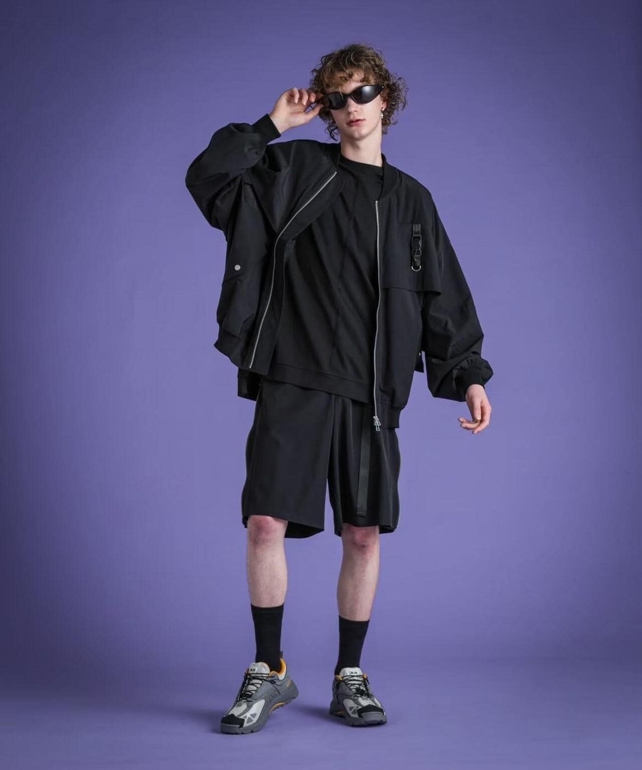 DankeSchon/ダンケシェーン/PREMIUM 撥水SN SIDE ZIP SHORTS
