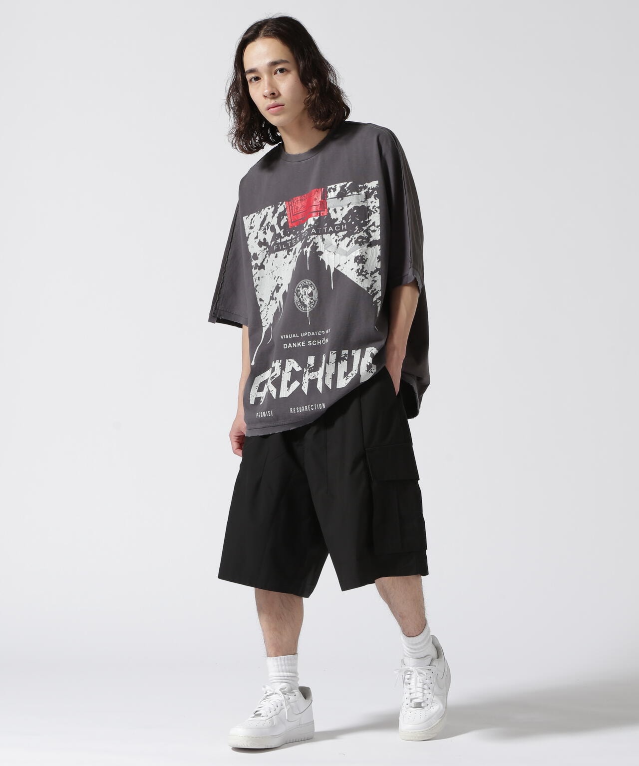 WHITELAND/ホワイトランド/NYLON CARGO SHORT