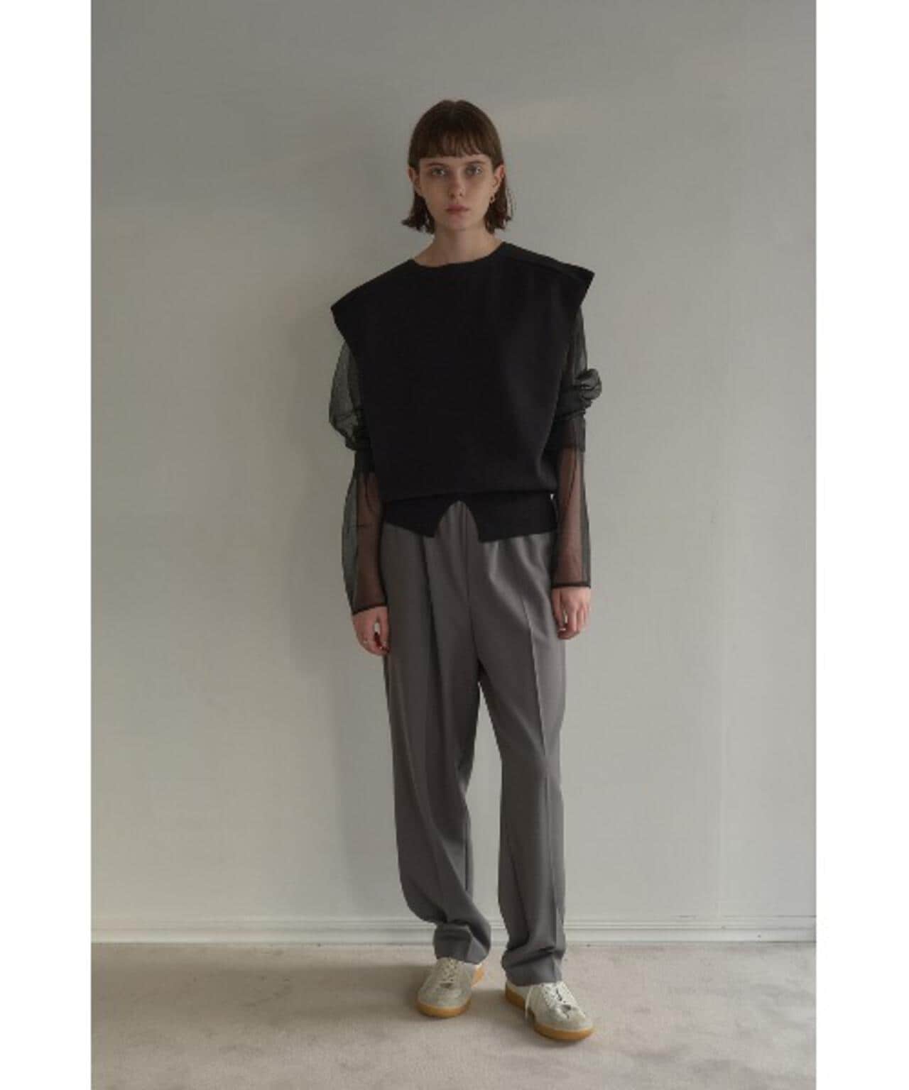 MANOF/マノフ/DOUBLE LAYERED KNIT