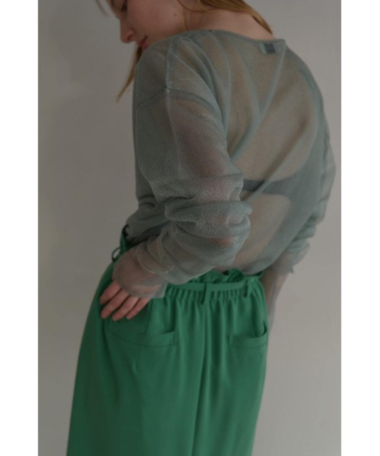 MANOF/マノフ/DOUBLE LAYERED KNIT