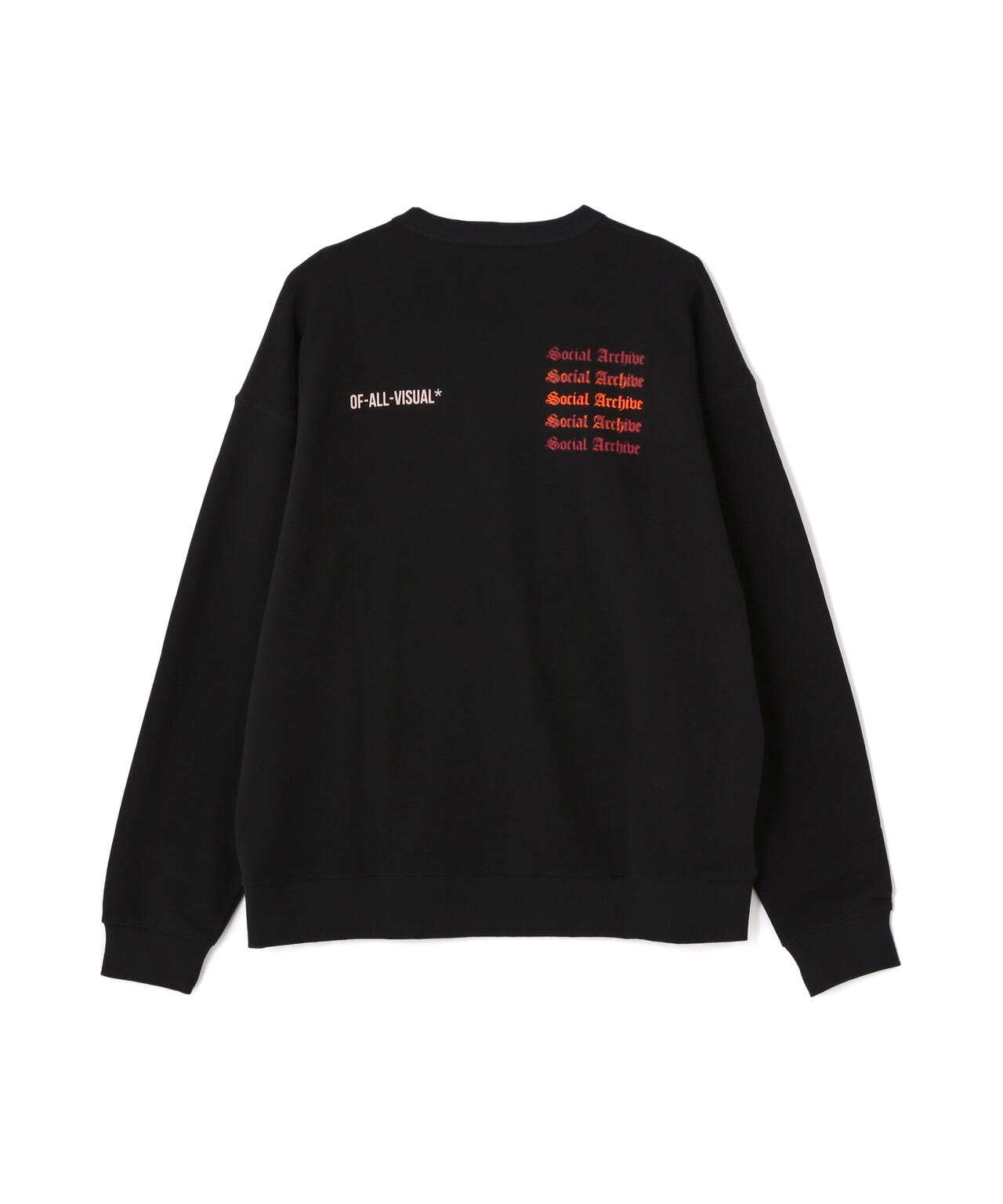 A4A/エーフォーエー/SOCIAL CREW NECK SWEAT/クルーネックスウェット