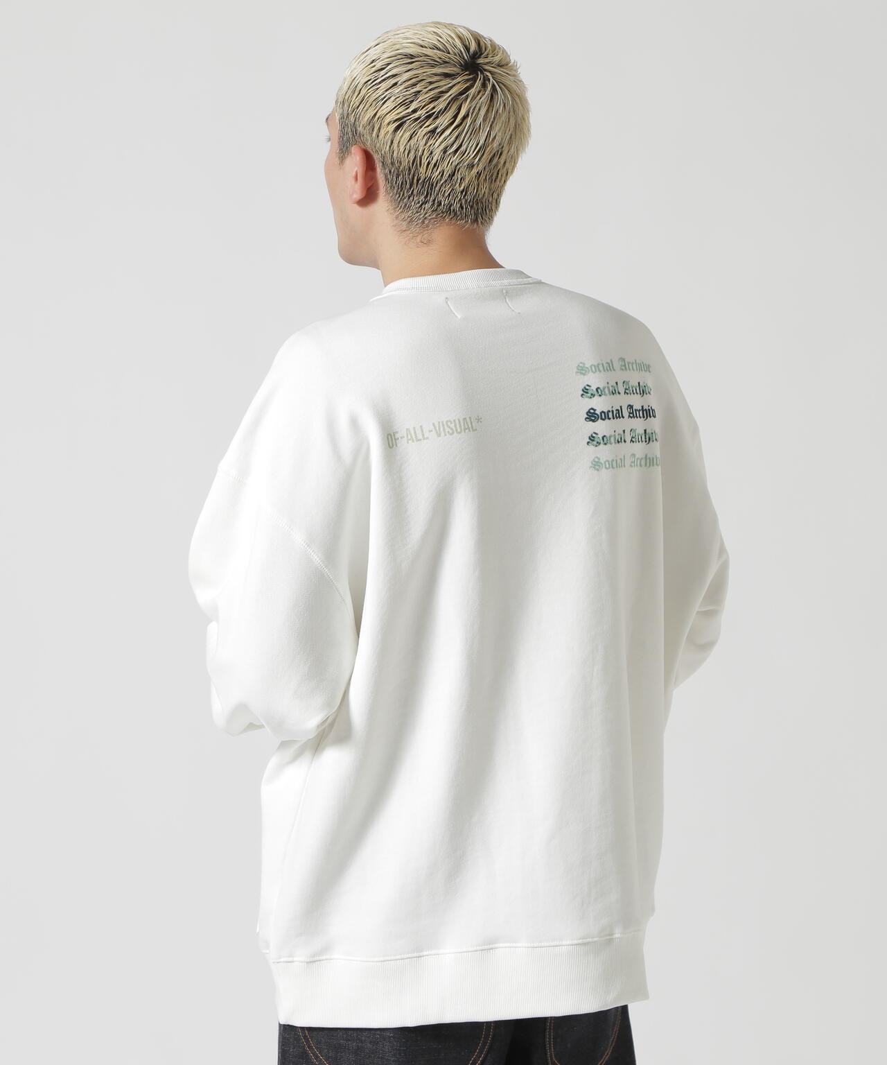A4A/エーフォーエー/SOCIAL CREW NECK SWEAT/クルーネックスウェット