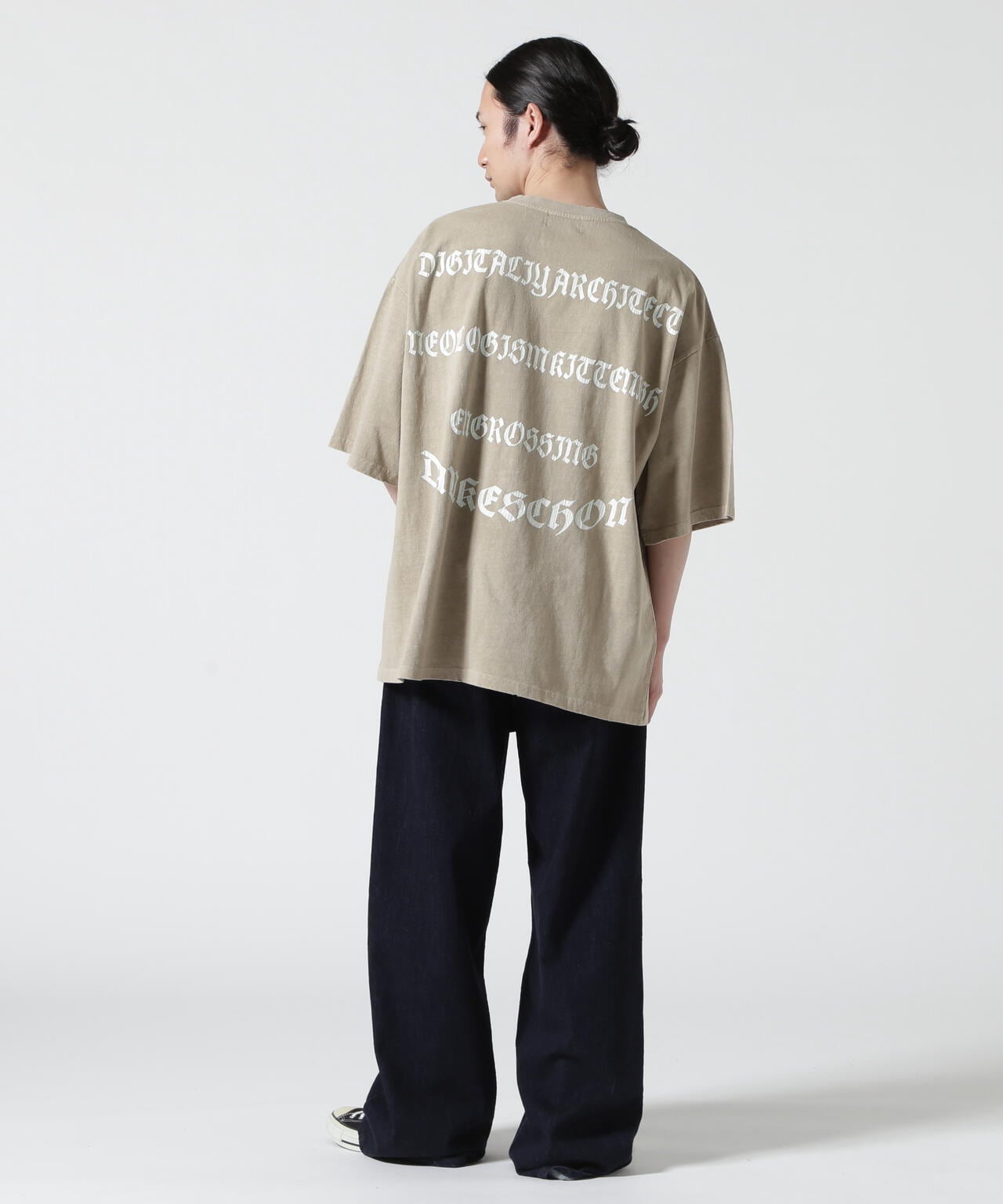 【WEB&DEPOT限定】DankeSchon/活性染LOGO S/S Tee