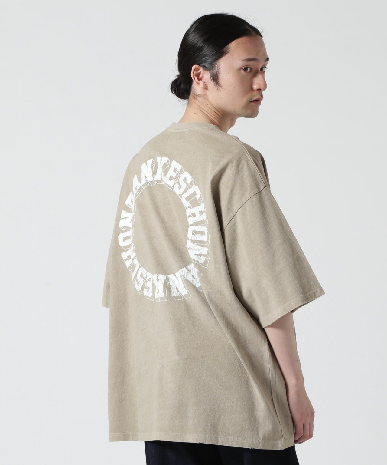 【WEB&DEPOT限定】DankeSchon/活性染CIRCLE S/S Tee