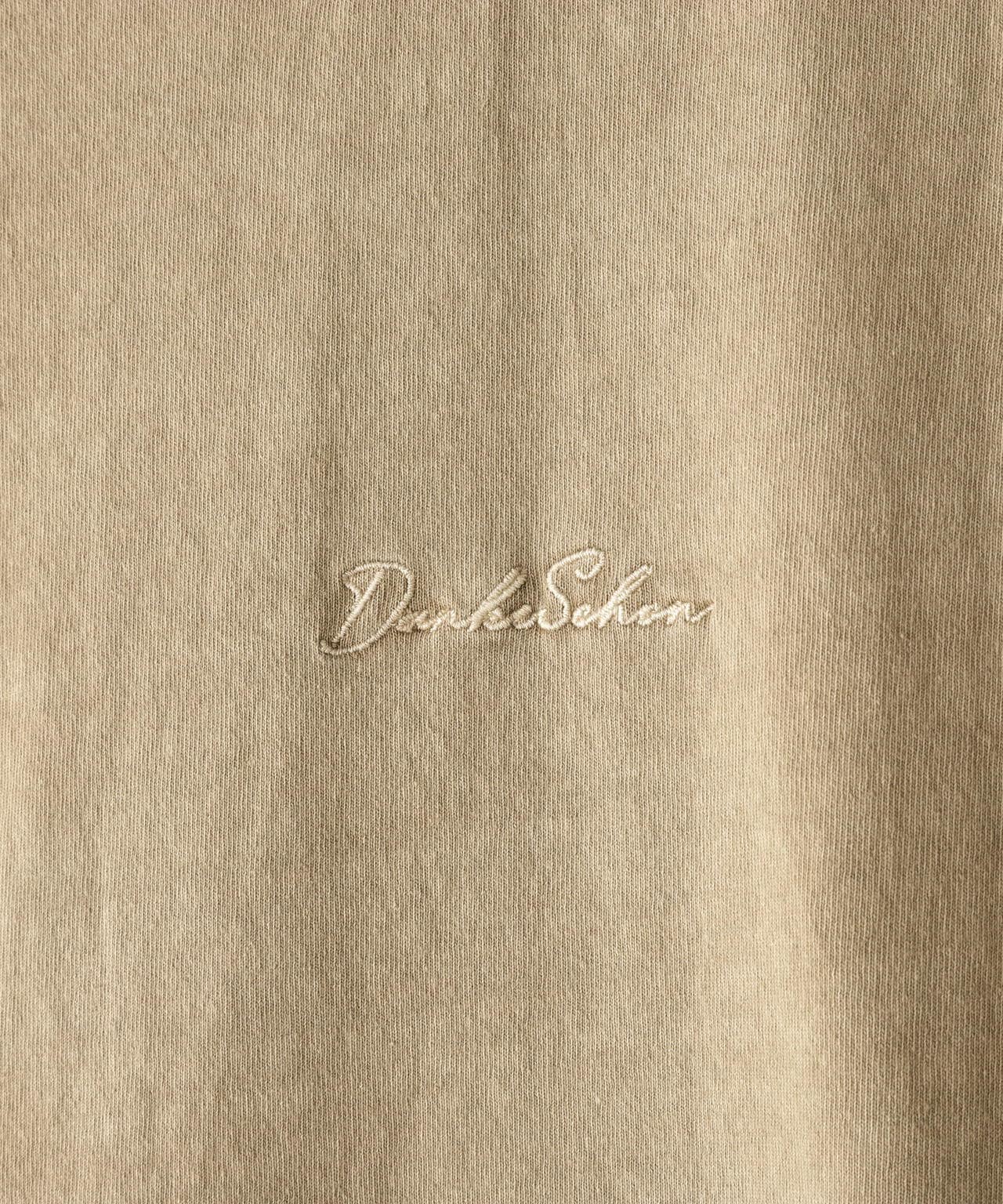 【WEB&DEPOT限定】DankeSchon/ダンケシェーン/活性染ポケット S/S Tee