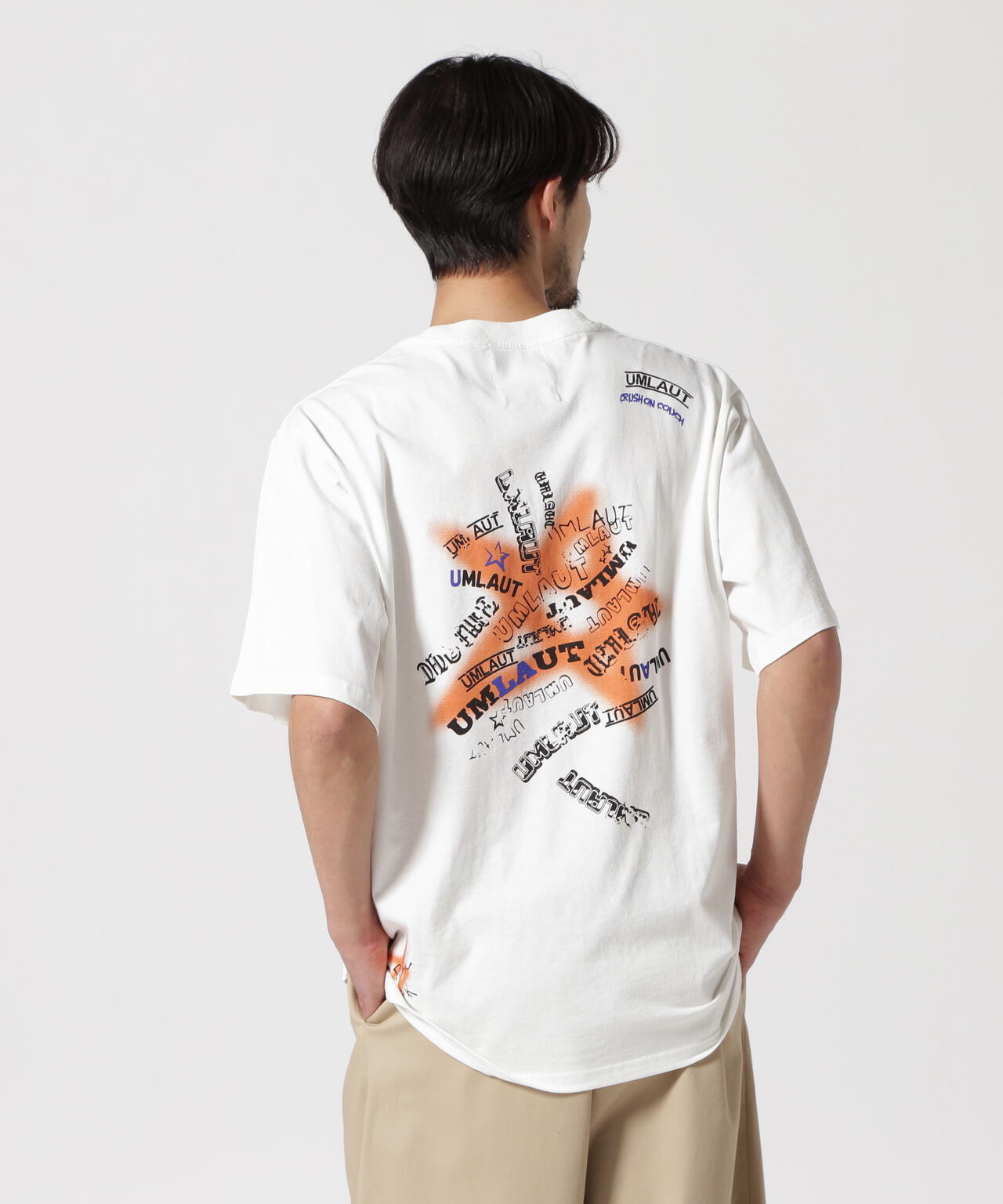 【WEB&DEPOT限定】UMLAUT/ウムラウト/グラフィックTEE