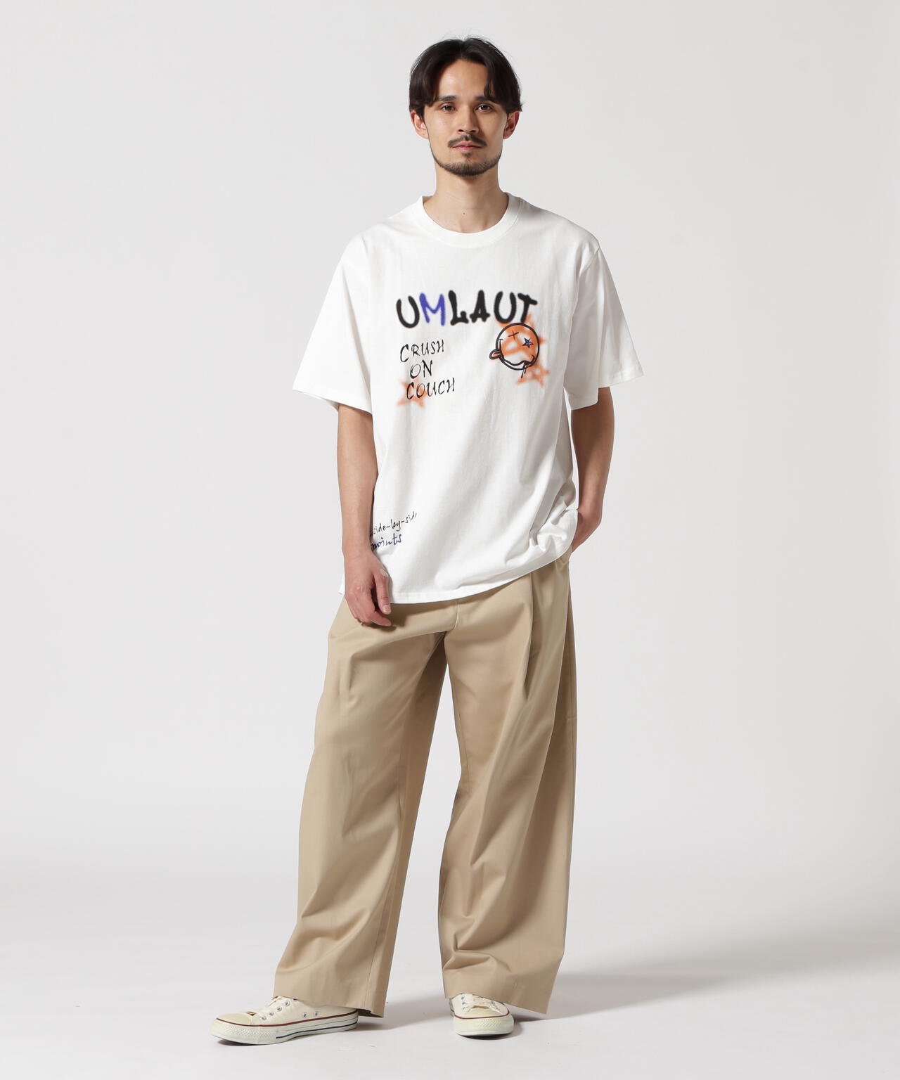 【WEB&DEPOT限定】UMLAUT/ウムラウト/グラフィックTEE