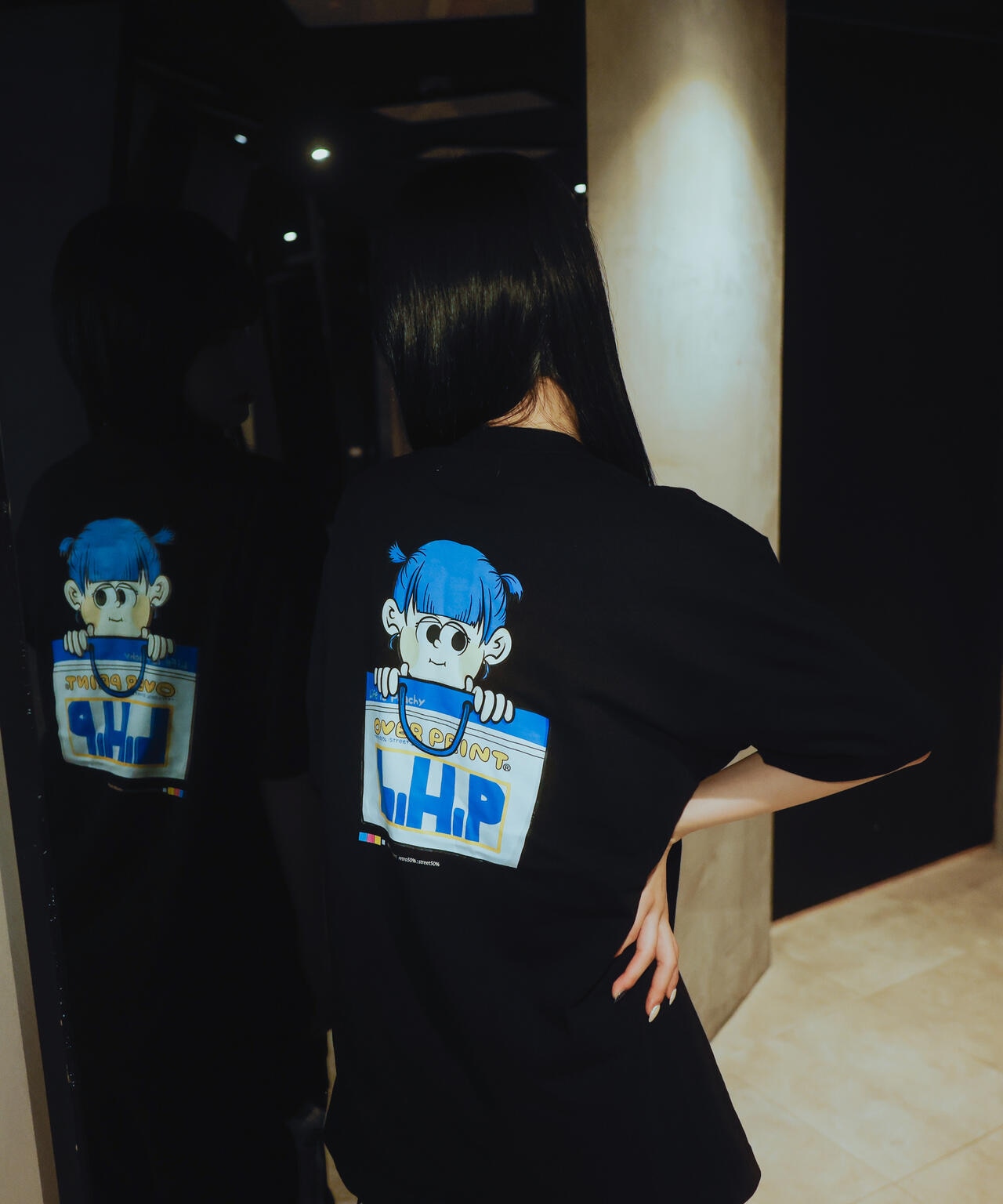 overprint/オーバープリント/【LHP EXCLUSIVE】Shopper Tee - ZERO ZERO HERO