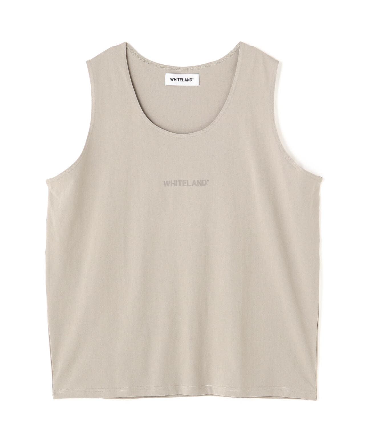 【WEB&DEPOT限定】WHITELAND/ホワイトランド/OWL/LOGO TT/オーバーサイズ タンクトップ
