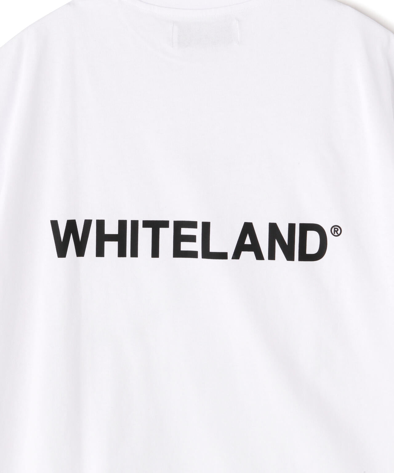 WEB&DEPOT限定/WHITELAND/ホワイトランド/OWL/LOGO NS/ロゴ ノースリーブ