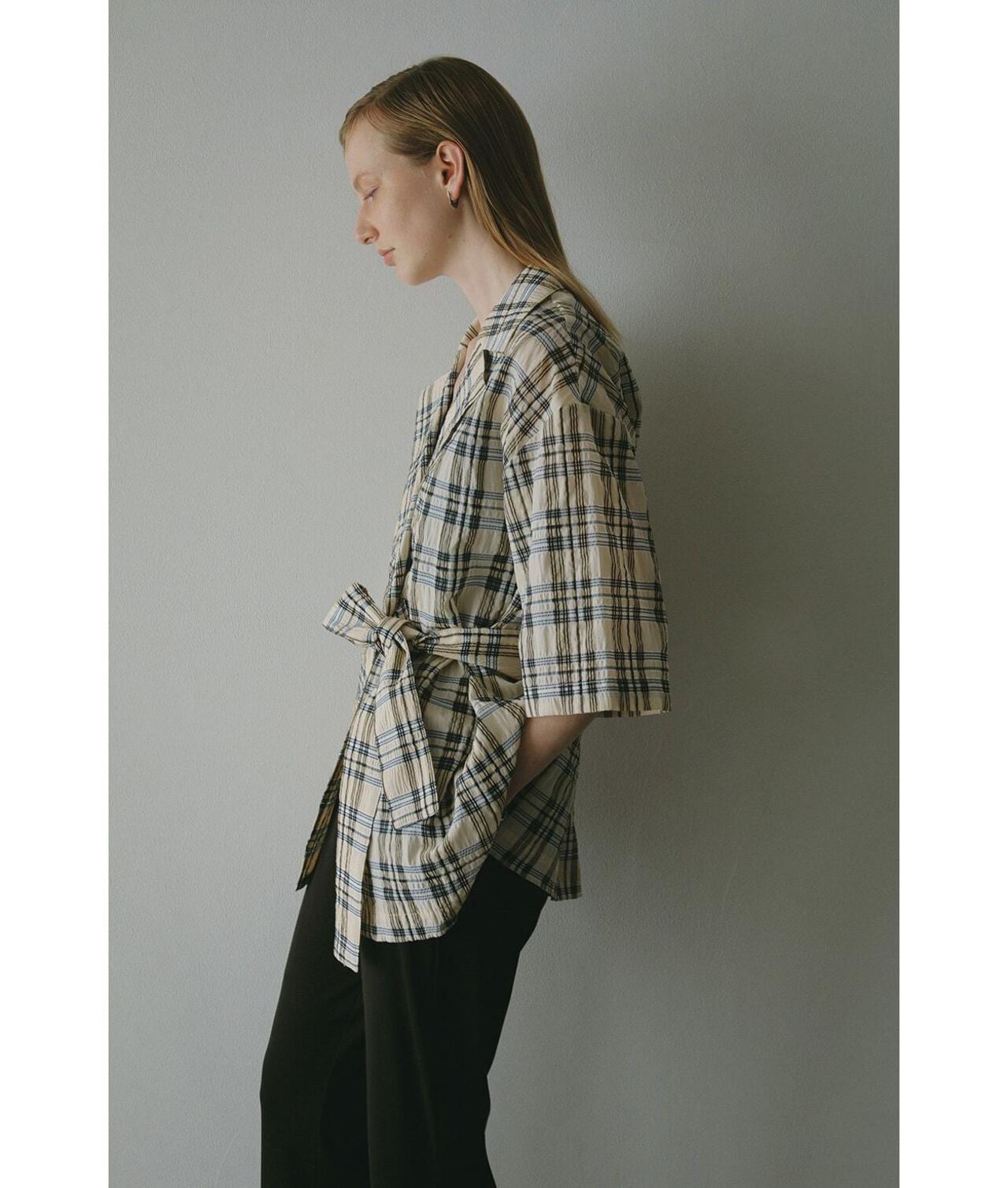 MANOF/マノフ/BELTED SHIRTS JACKET