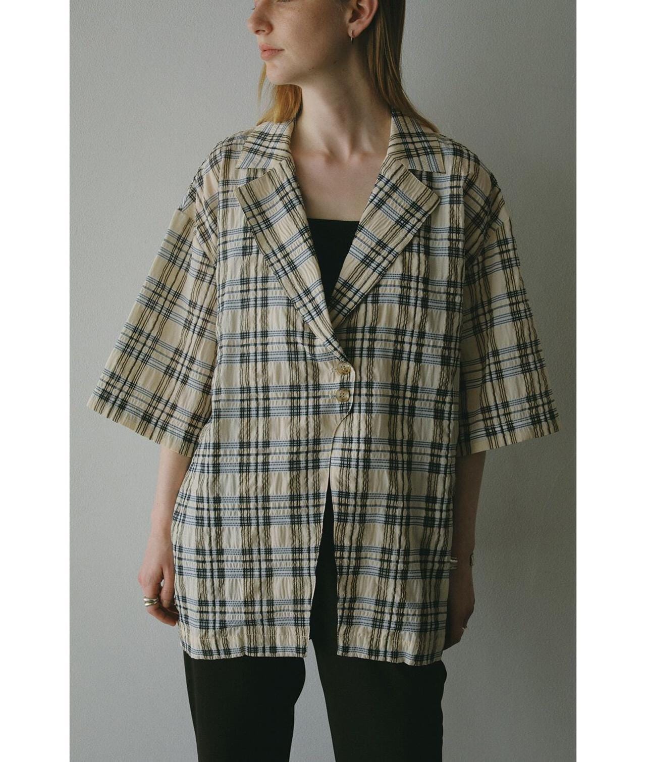MANOF/マノフ/BELTED SHIRTS JACKET