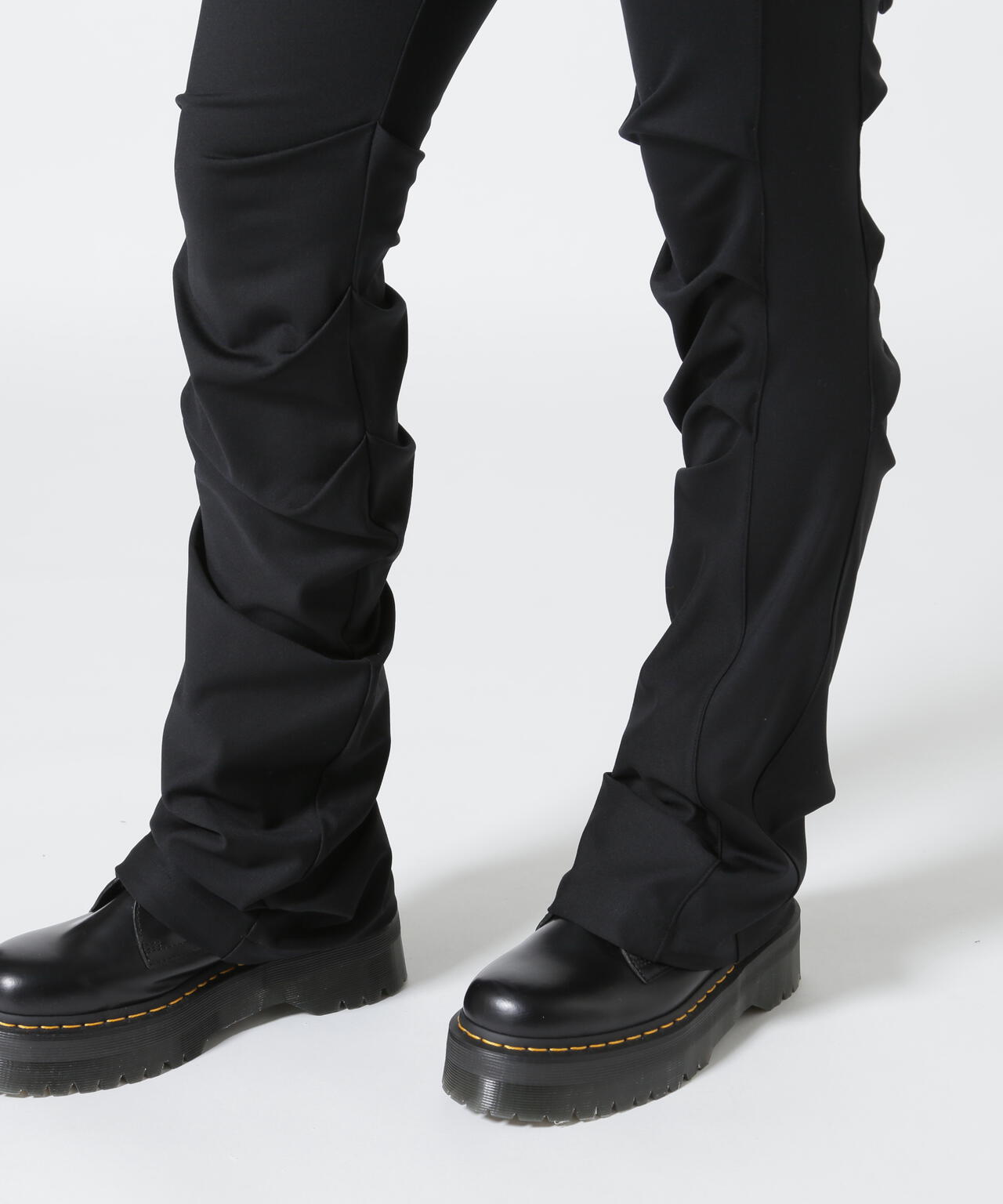 NACHE/ナチェ/DRAPING JERSEY PANTS