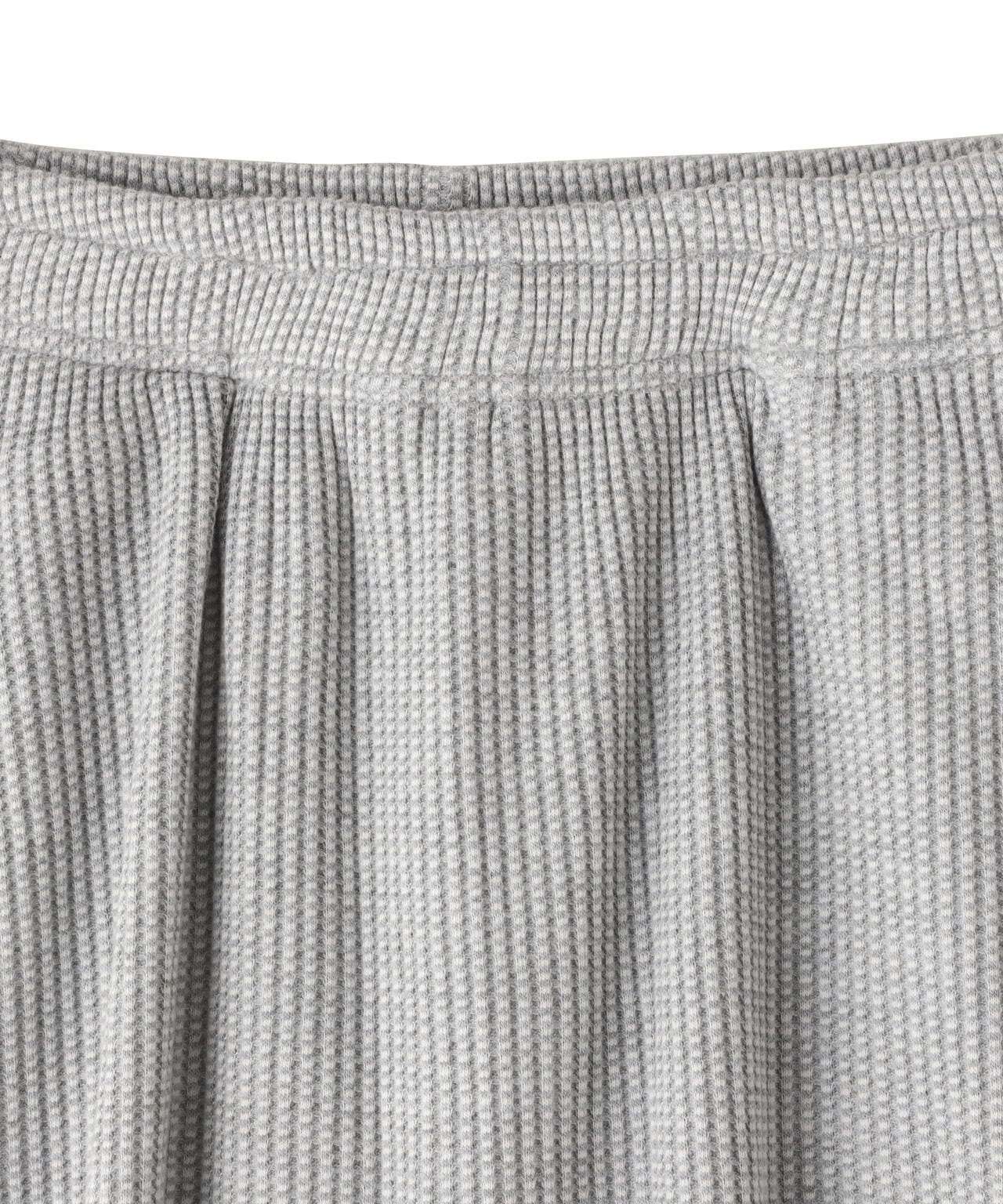 JICHOI COMFORT/ジチョイコンフォート/WAFFLE SLIM LAYERED PANTS