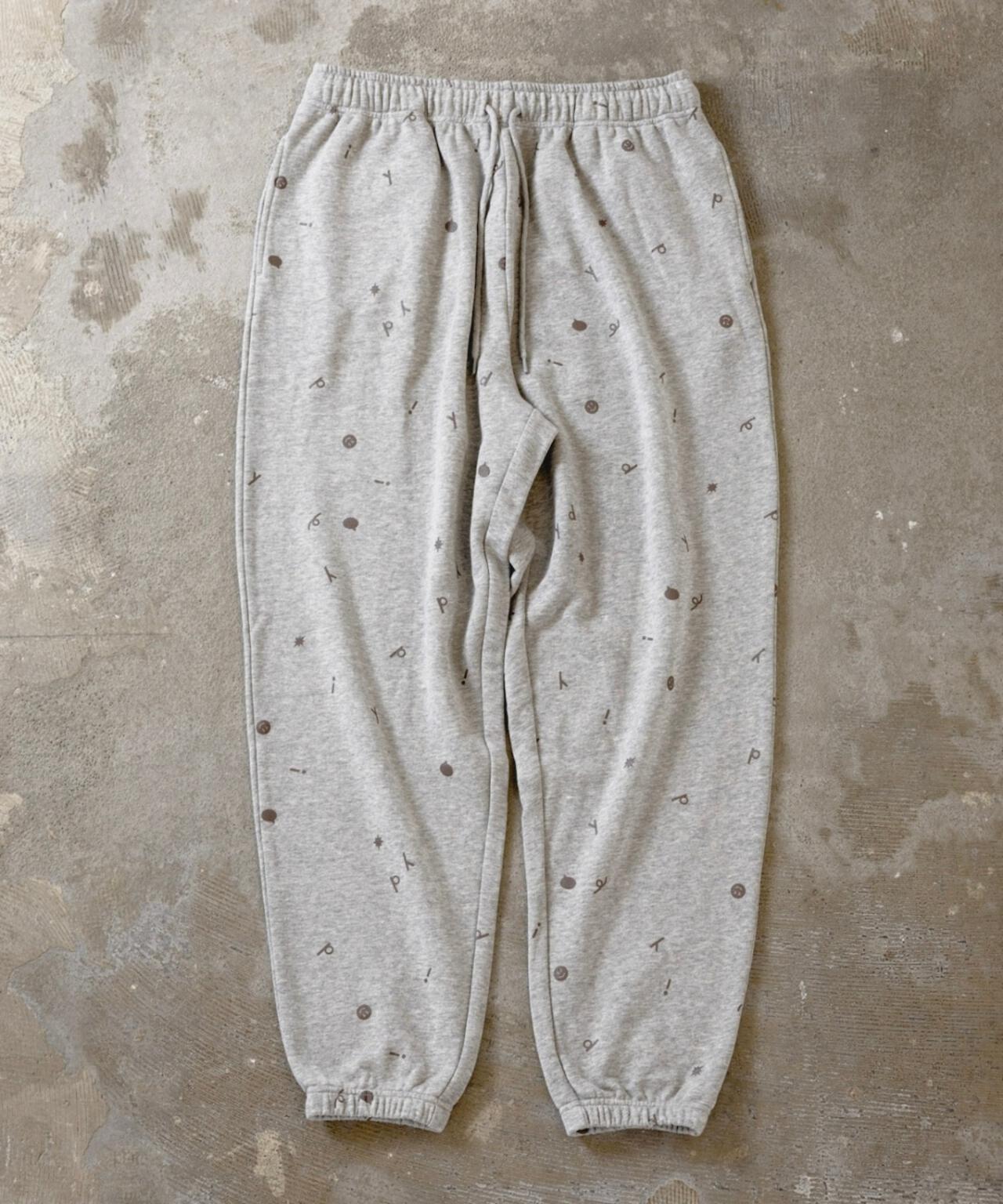 yipyip/イップイップ/MULTI PATTERN SWEAT PANTS