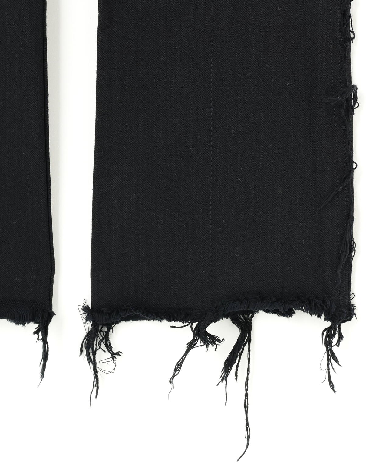 VOLTAGE CONTROL FILTER/ヴォルテージコントロールフィルター/Frayed Bootcut Print Denim