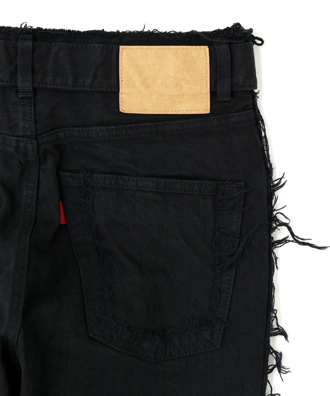 VOLTAGE CONTROL FILTER/ヴォルテージコントロールフィルター/Frayed Bootcut Print Denim