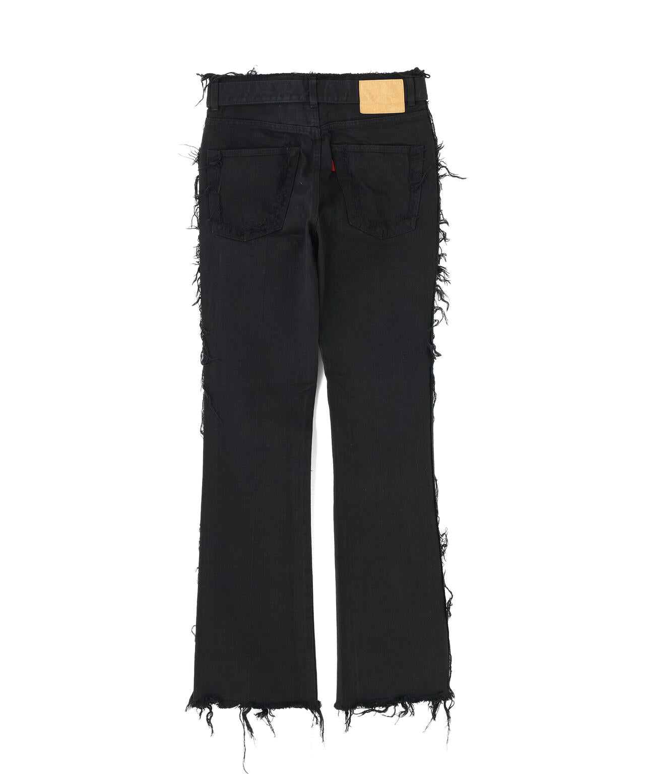 VOLTAGE CONTROL FILTER/ヴォルテージコントロールフィルター/Frayed Bootcut Print Denim