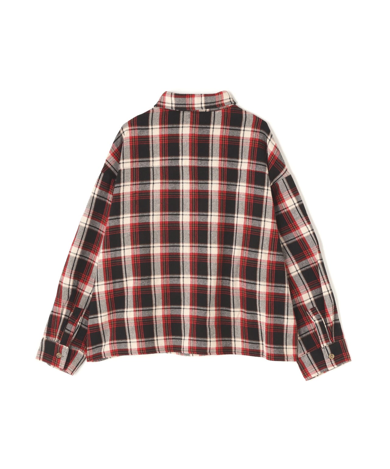 【WEB&DEPOT限定】DankeSchon/ダンケシェーン/COTTON FLANNEL CHECK SHIRT