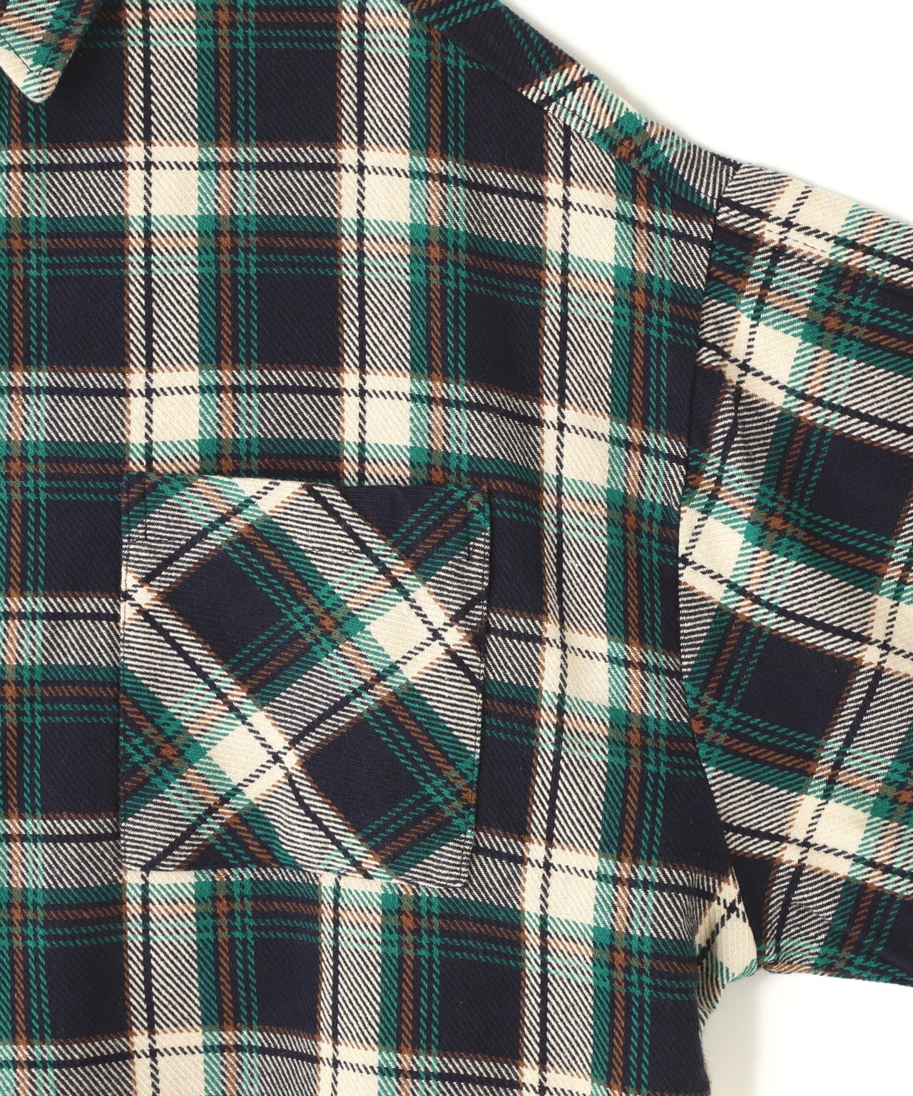 【WEB&DEPOT限定】DankeSchon/ダンケシェーン/COTTON FLANNEL CHECK SHIRT