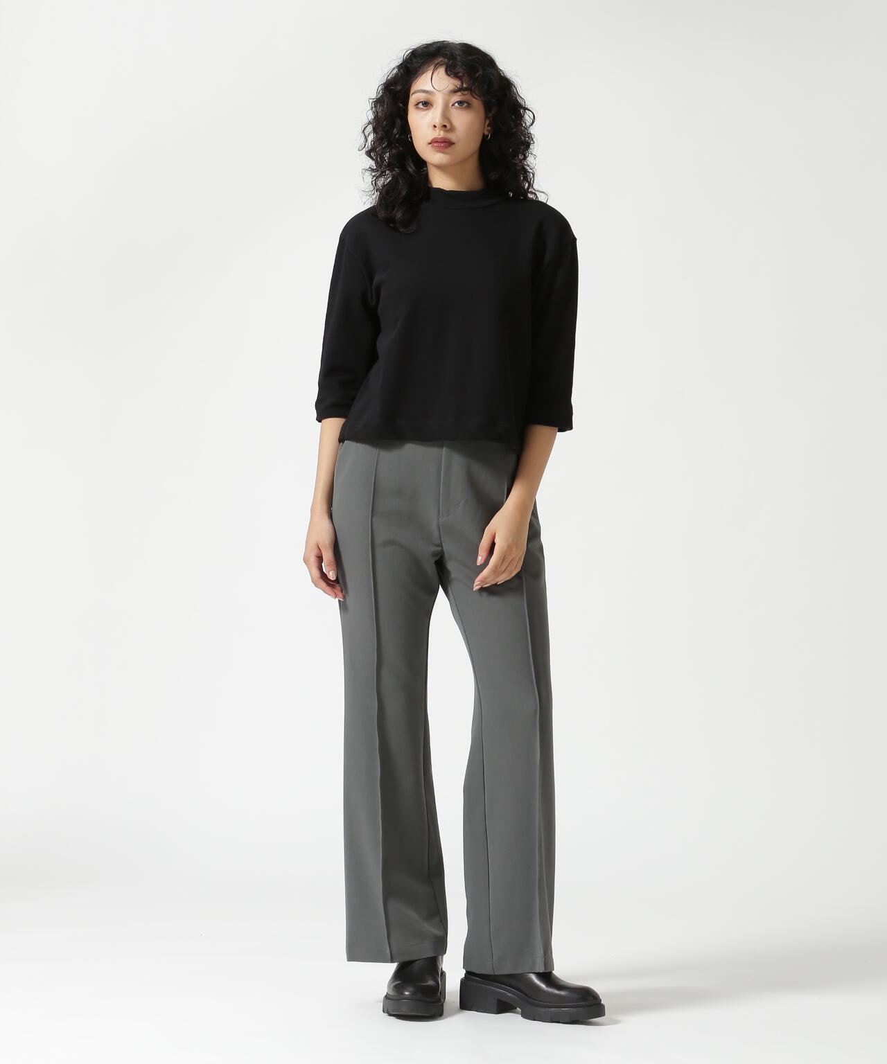 MANOF/マノフ/BACK OPEN CUT TOPS