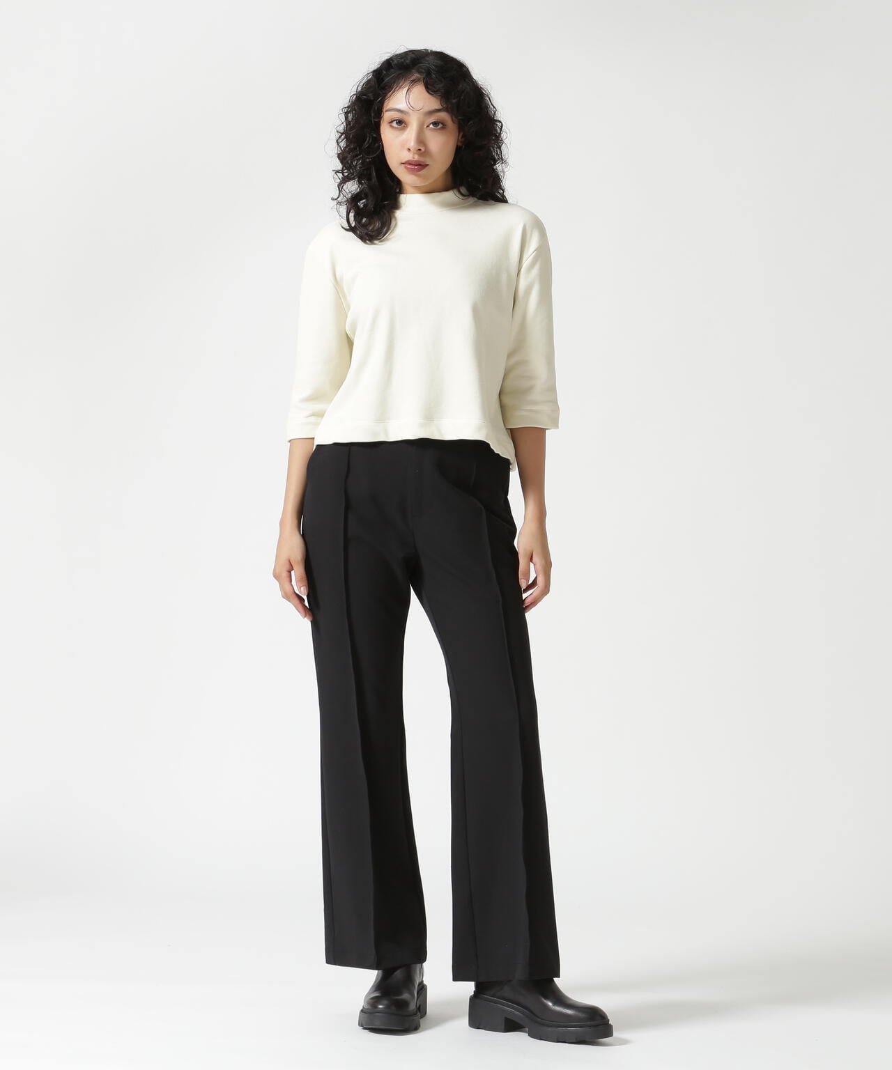 MANOF/マノフ/BACK OPEN CUT TOPS