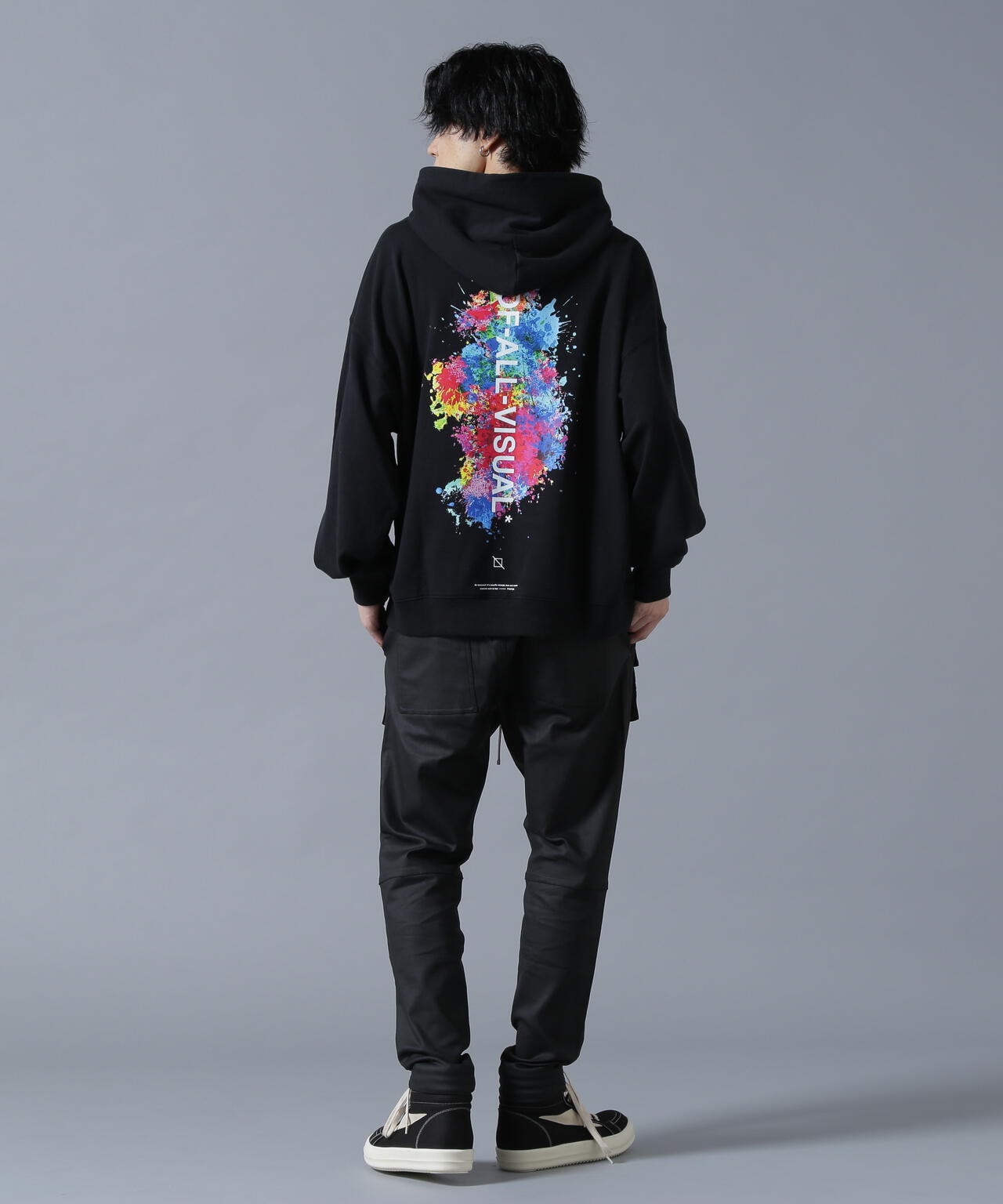 【WEB&DEPOT限定】/A4A/エーフォーエー/SWEAT HOODIE PAINT