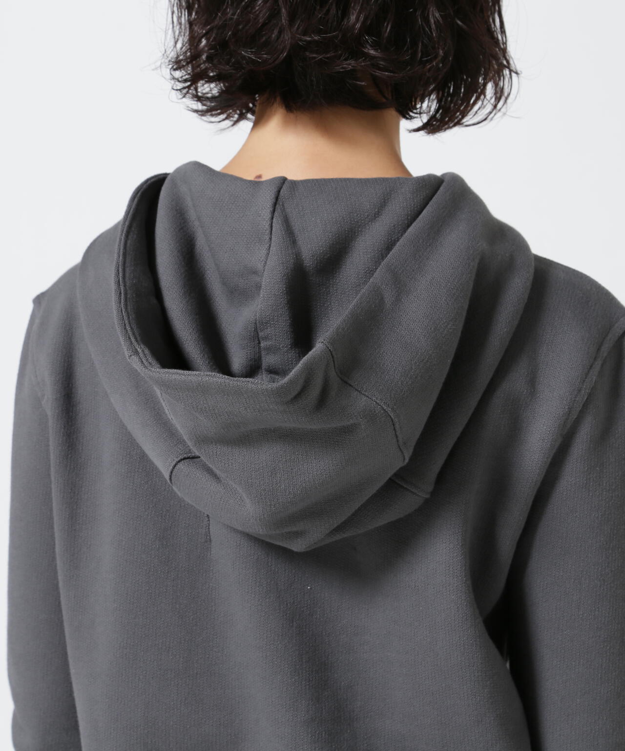NACHE/ナチェ/CROPPED HOODIE ZIP-UP