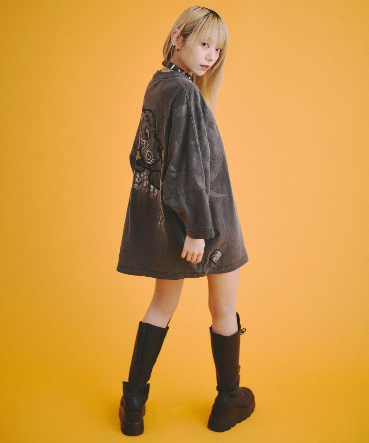 GALFY/ガルフィー/【LHP別注】ピグメントドルマン中二病BIG TEE