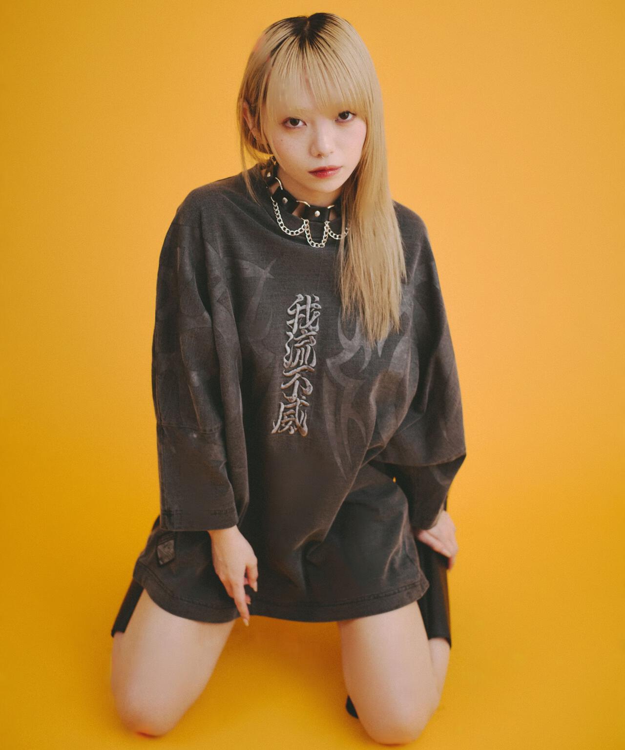 GALFY/ガルフィー/【LHP別注】ピグメントドルマン中二病BIG TEE
