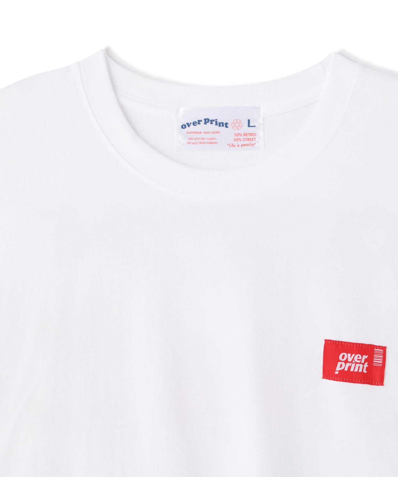overprint/オーバープリント/DONUTS TEE