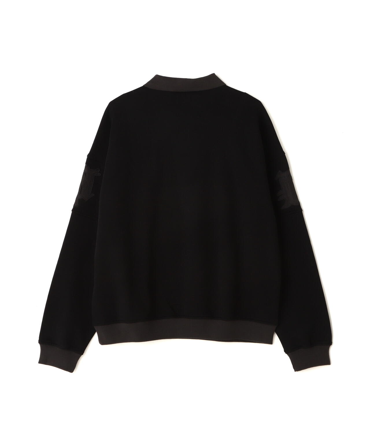 UNKNOWN LONDON/アンノウンロンドン/COLLARED CREWNECK  SWEAT