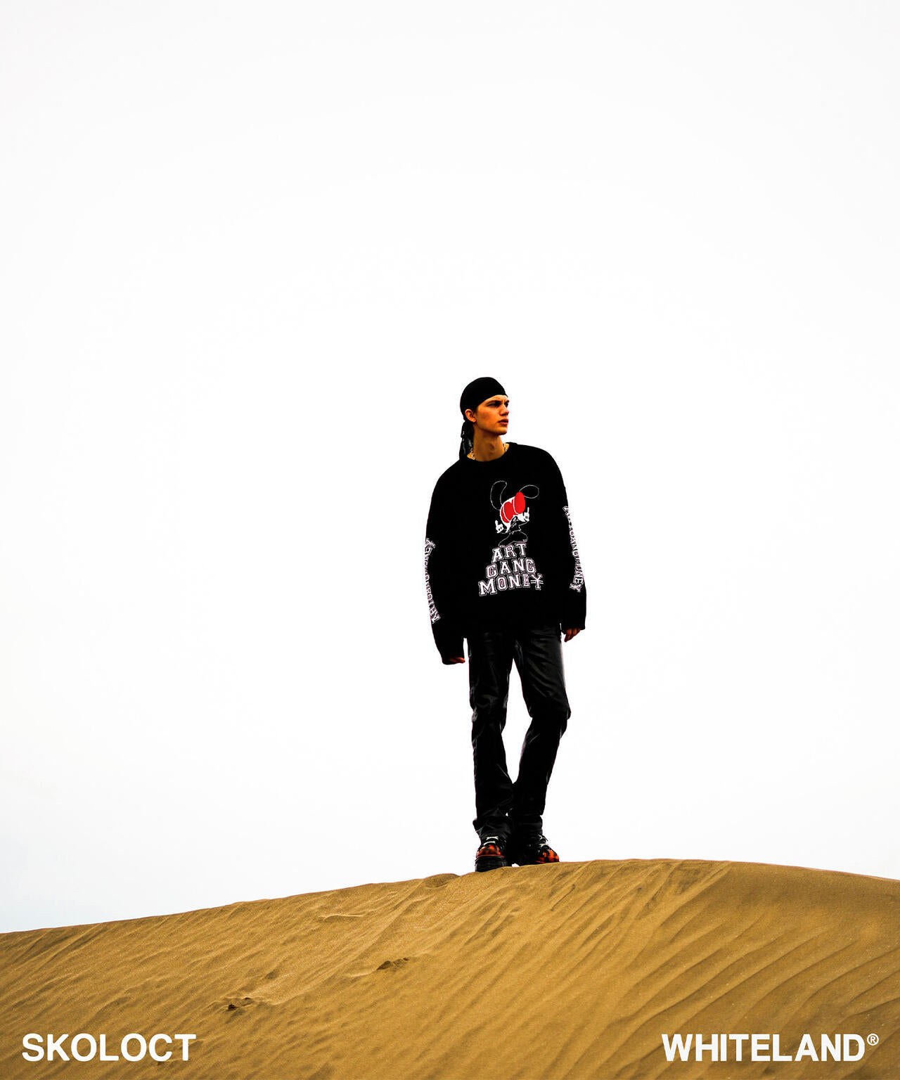 SKOLOCT×WHITELAND/スコロクト×ホワイトランド/FxxK PULL KNIT