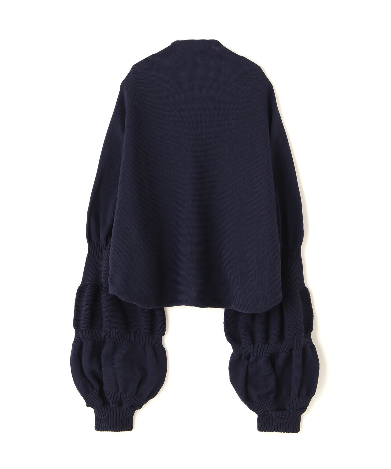 (un)decided/アンディサデッド/Knit Flare Sculpted Shawl