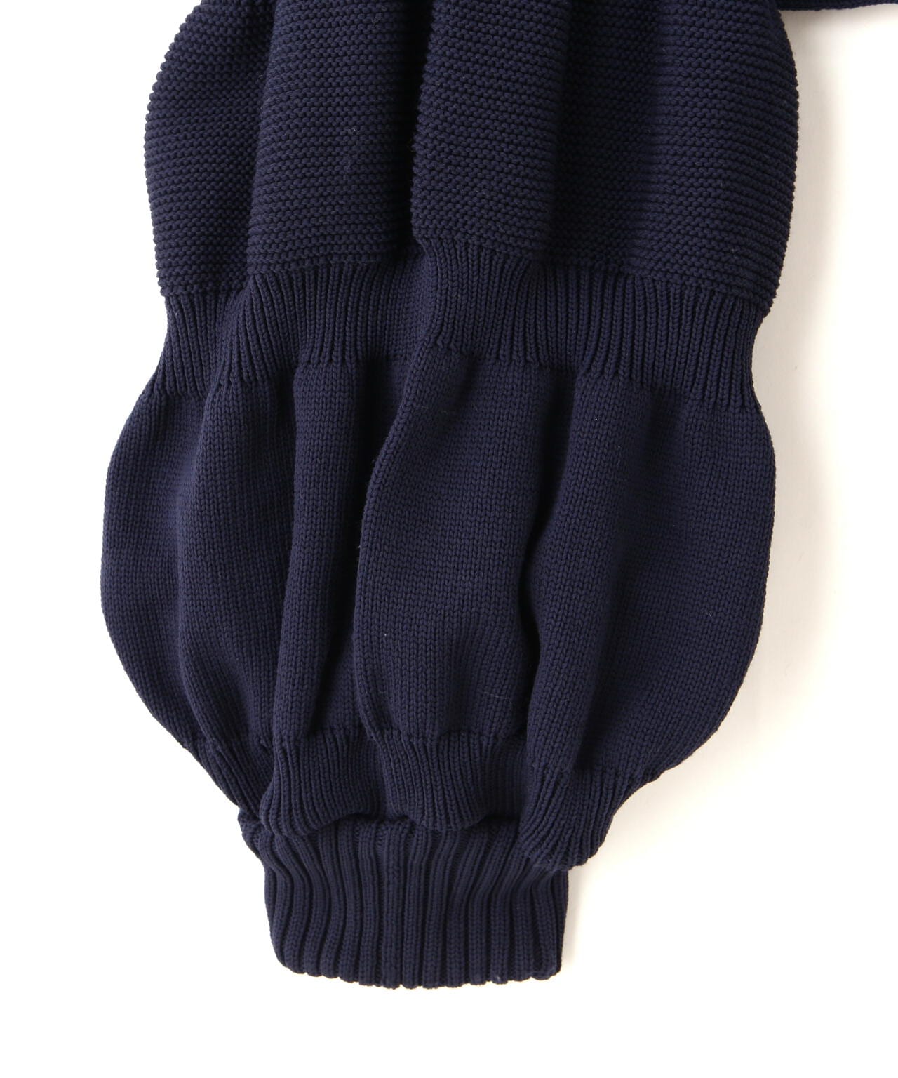 (un)decided/アンディサデッド/Knit Flare Sculpted Shawl