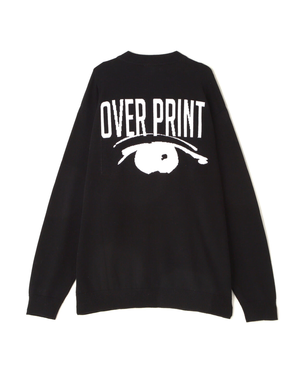 overprint/オーバープリント/EYE COTTON KNIT