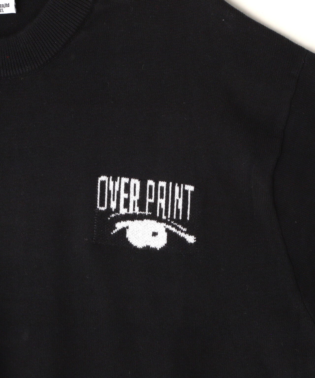 overprint/オーバープリント/EYE COTTON KNIT