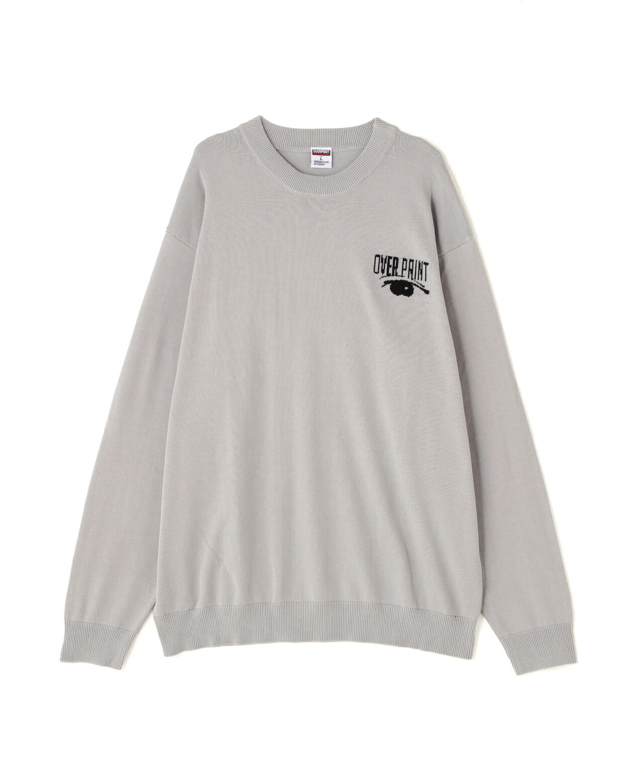 overprint/オーバープリント/EYE COTTON KNIT