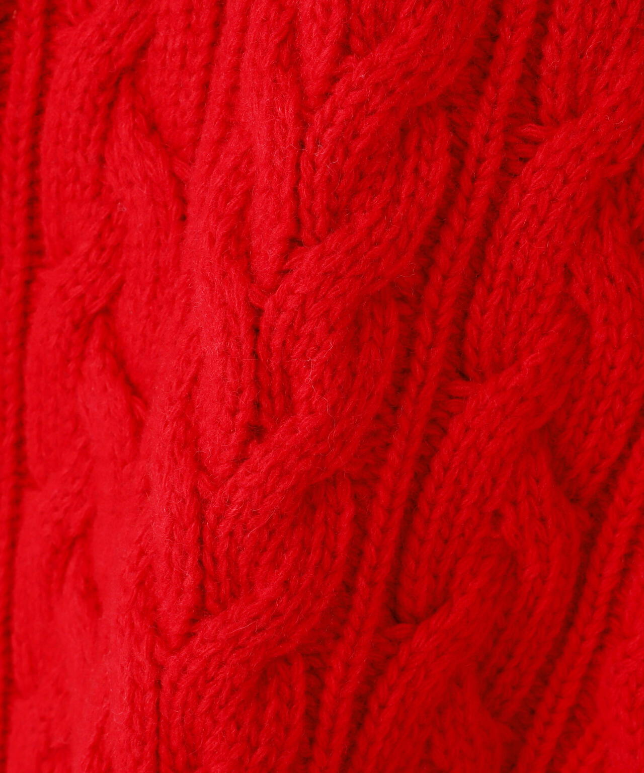 MANOF/マノフ/SHOULDER TUCK CABLE KNIT