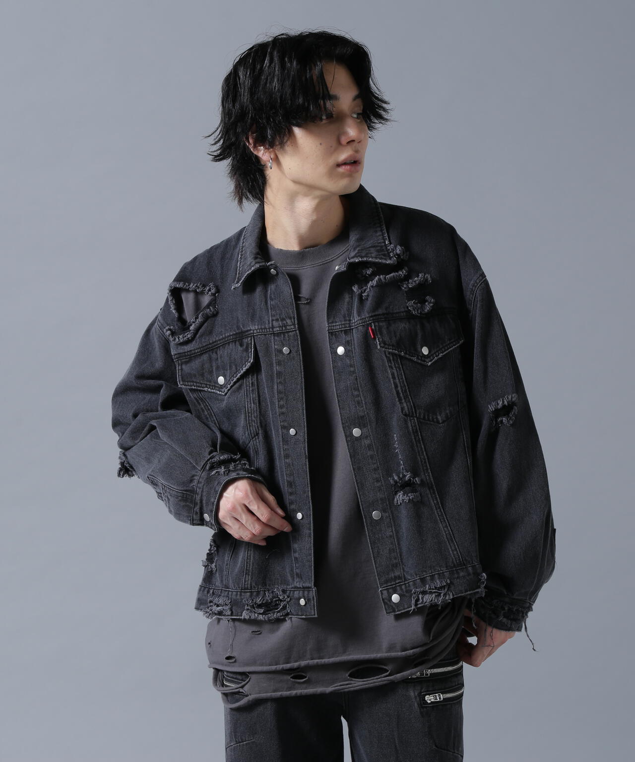 DankeSchon/ダンケシェーン/11oz DAMAGE DENIM JACKET